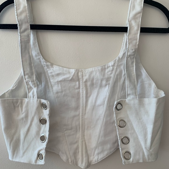 Handmade AG corduroy corset - Picture 4 of 6